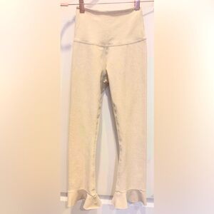 Beyond Yoga Cream Flared Leggings
